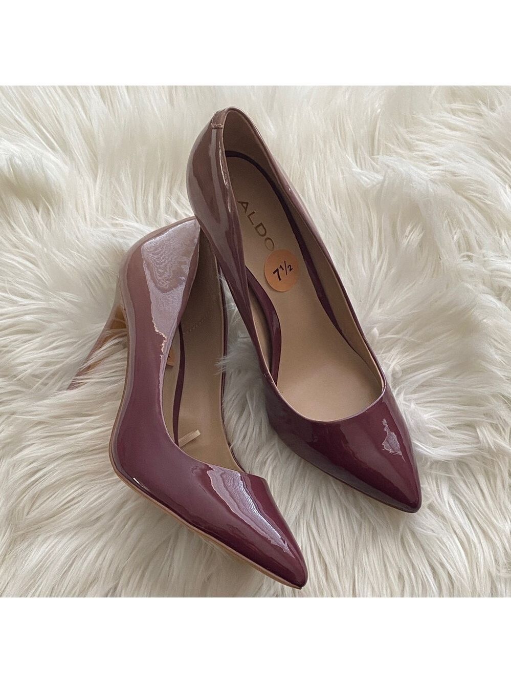 Aldo Glossy ombré Heels